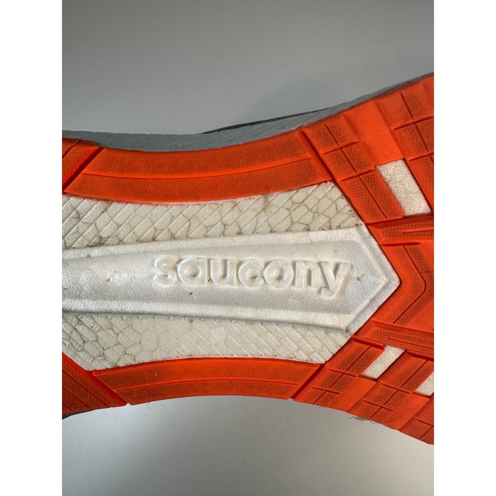 Saucony FREEDOM Running Shoe S20617-20 Sneakers Mens Size 11 Gray Orange - Picture 11 of 12